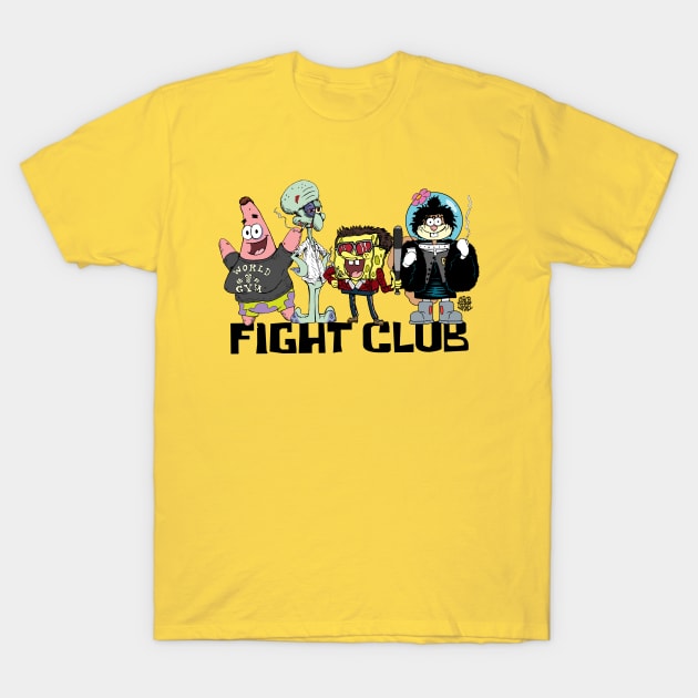 Sponge Club T-Shirt by Robisrael